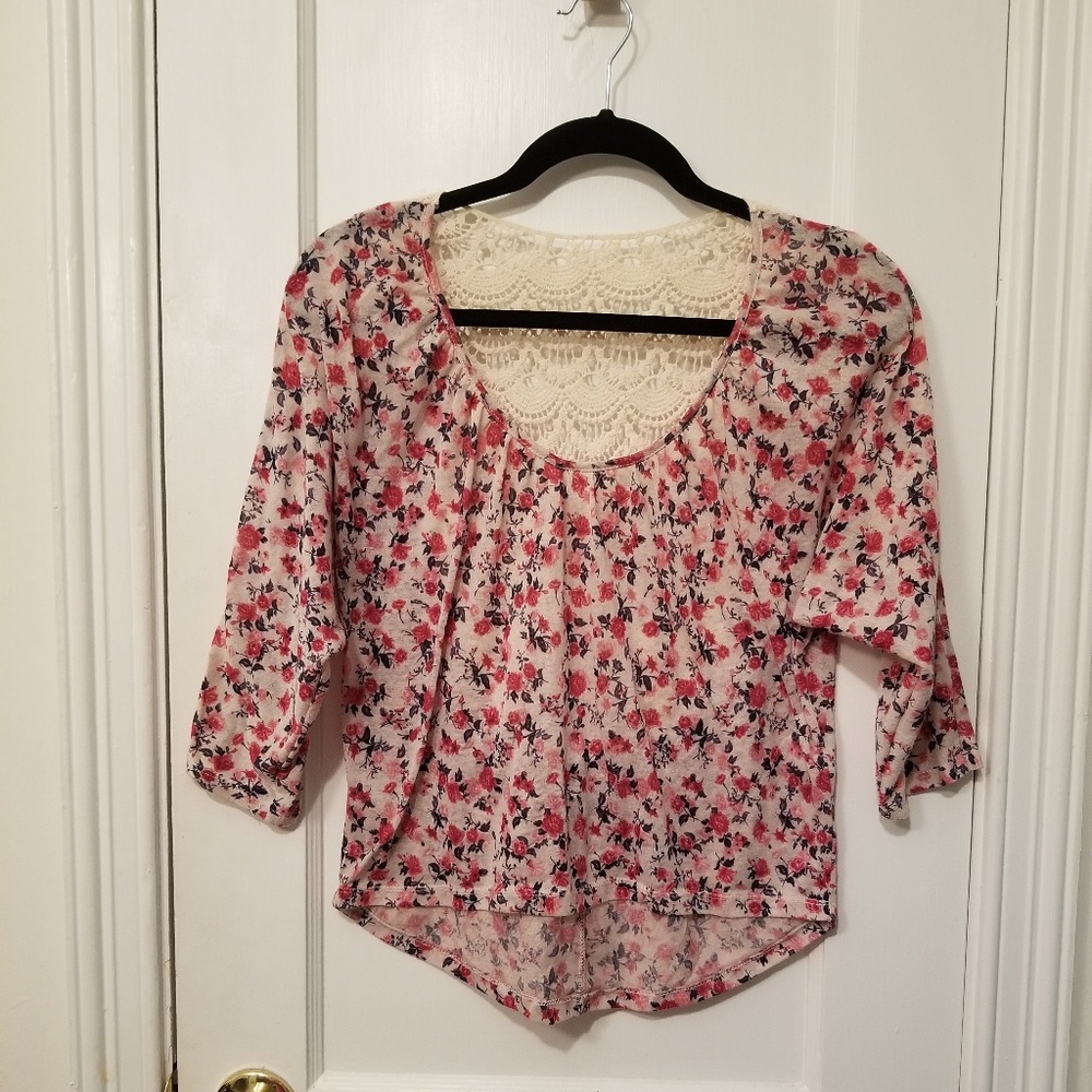 Charlotte Russe floral top
